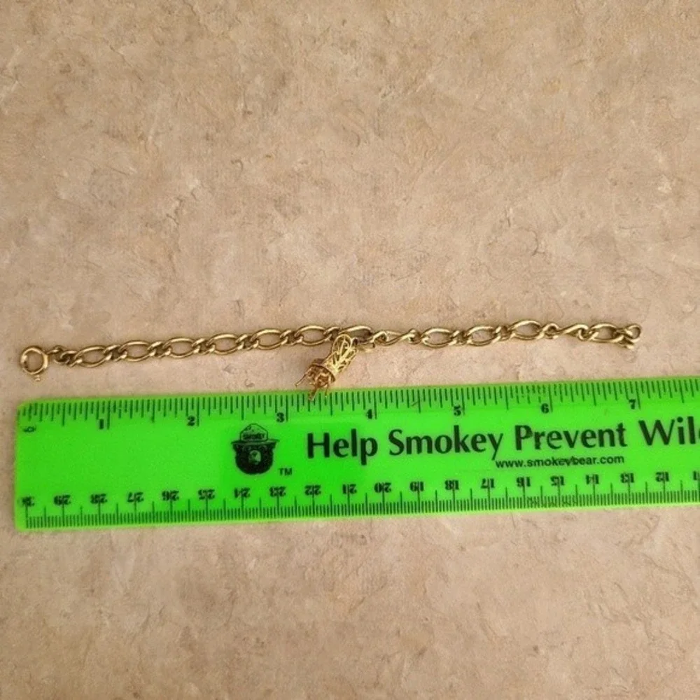 Vintage Avon Victorian Charm Bracelet